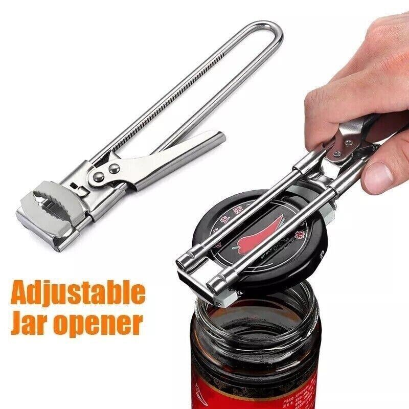 š„Last Day Buy 2 Get 1 Freeš„Adjustable Stainless Steel Jar Opener