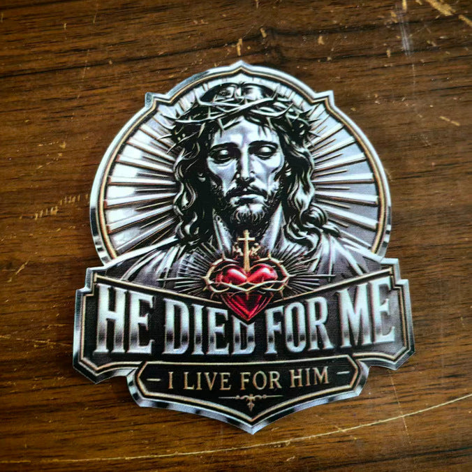 š„Last Day Buy 1 Get 1 š„Jesus āHe Died For Meā Commemorative Pinš