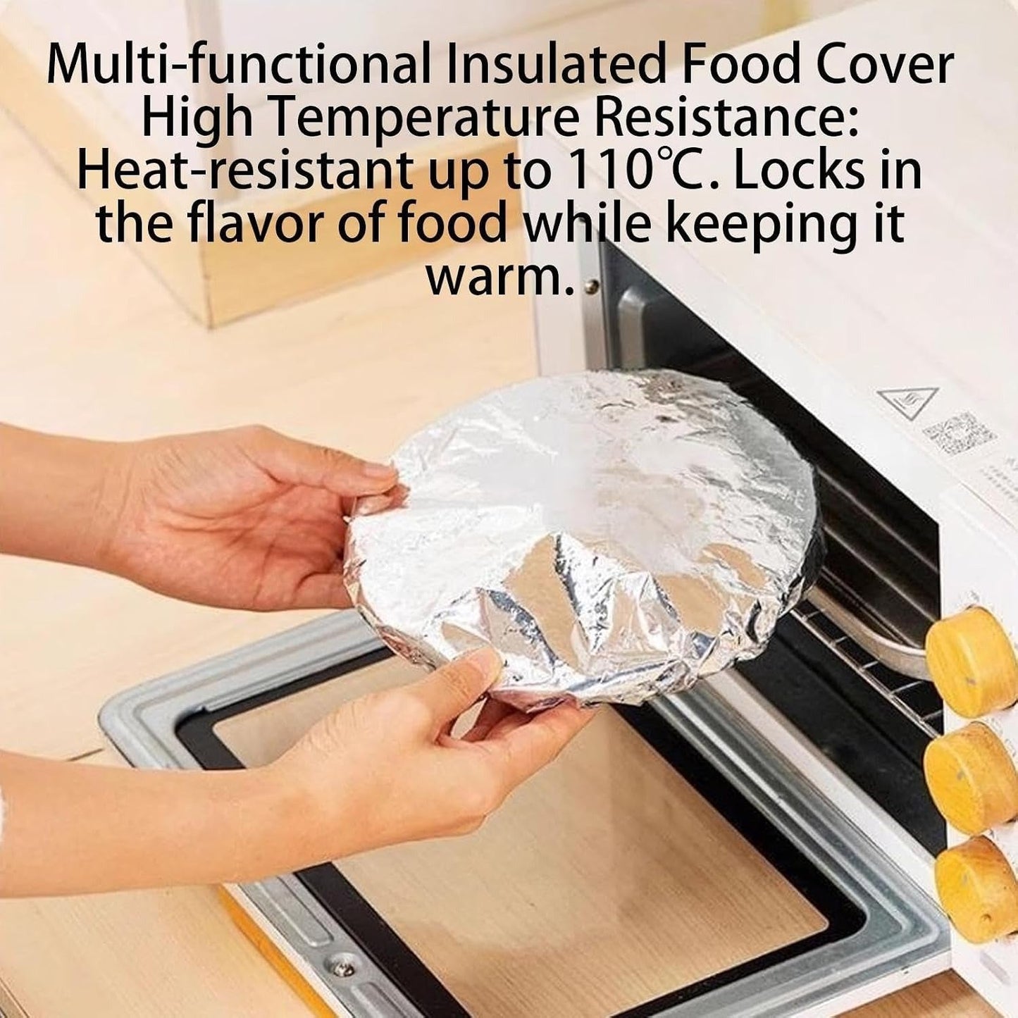 š„Last Day Buy 1 get 1 freeš Reusable Heat-Locking Aluminum Foil Food Coverš²