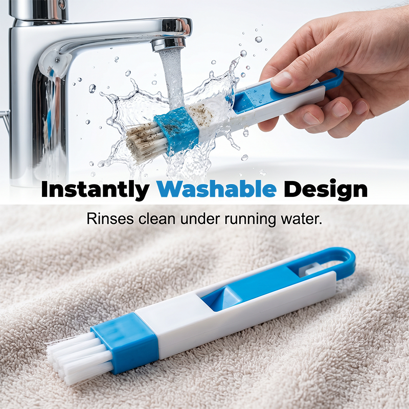 🔥Last Day Buy 1 Get 2 🔥2-in-1 Window Frame Groove Cleaning Brush