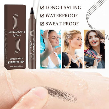 🔥LAST DAY - BUY 1 GET 1 FREE JUST AUD$11.99 EACH🔥2026 Upgraded Natural Brows Eyebrow Pen