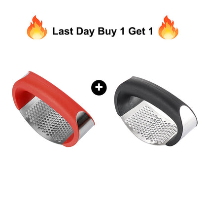 🔥Last Day Buy 1 Get 1 Free AUD$13.99 Each🔥430 Stainless Steel Ring Garlic Press