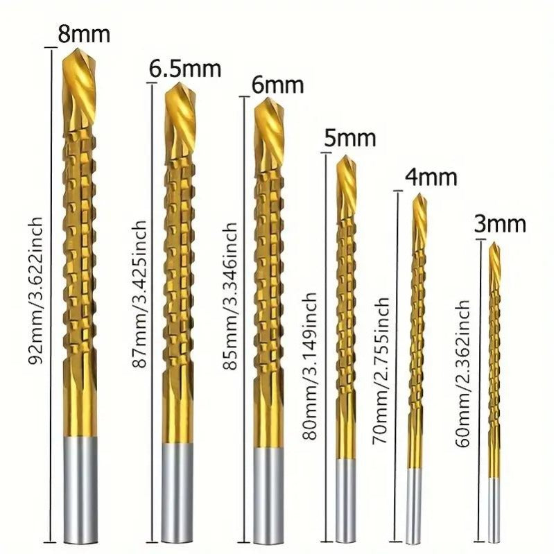 🔥Last Day Buy 1 get 1 free-49% off🔥Titanium-Coated Drill Bit Set