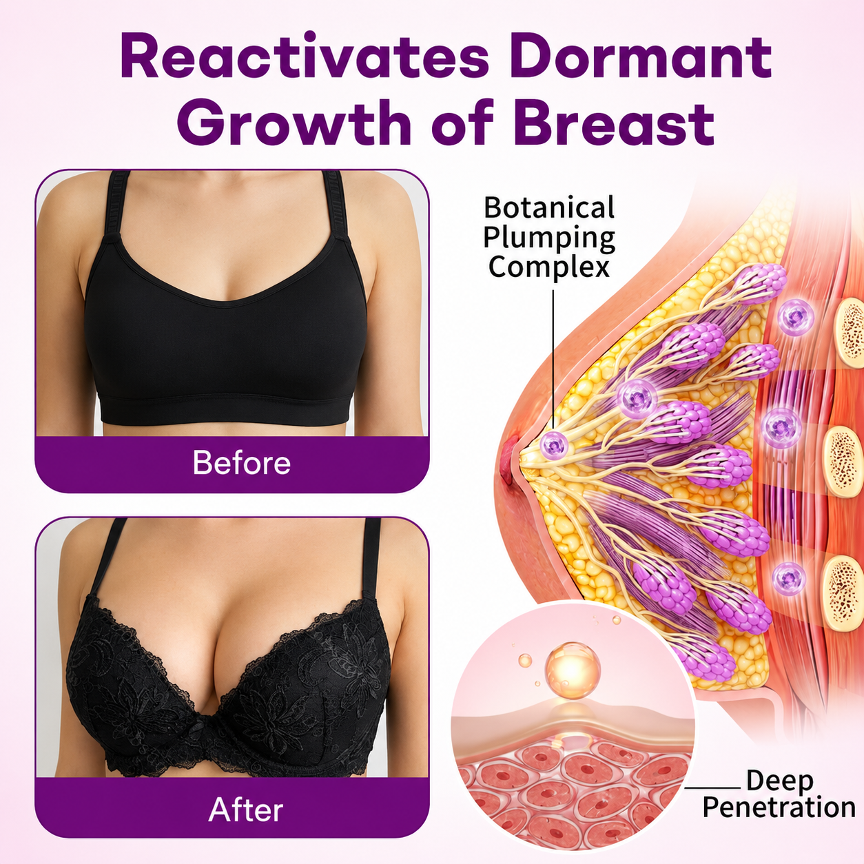 🔥Last Day Buy 1 Get 1🔥All-Natural Breast Enlargement Massage Oil