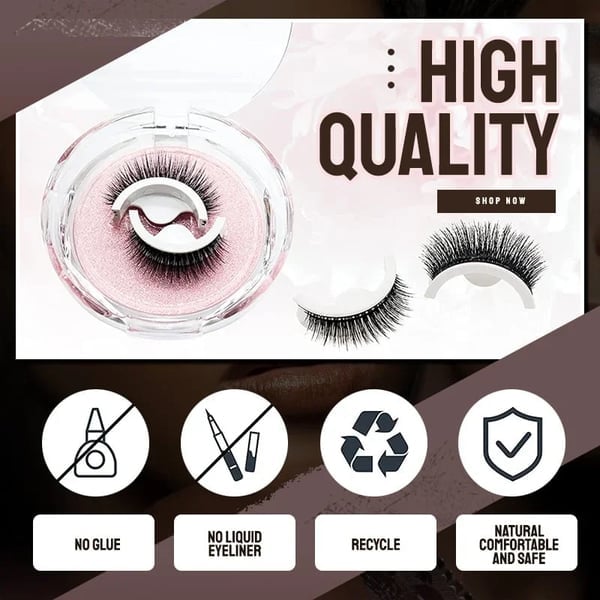 🔥LAST DAY - BUY 1 GET 1 FREE JUST AUD$12.49 EACH🔥🎉Reusable Adhesive Eyelashes