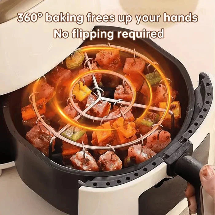🔥Last Day Buy 1 Get 1🔥New Specialized Round Hanging Skewer Rack for Barbecues🥩