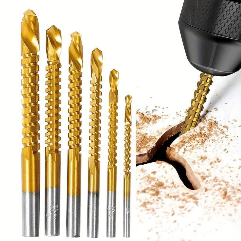 🔥Last Day Buy 1 get 1 free-49% off🔥Titanium-Coated Drill Bit Set