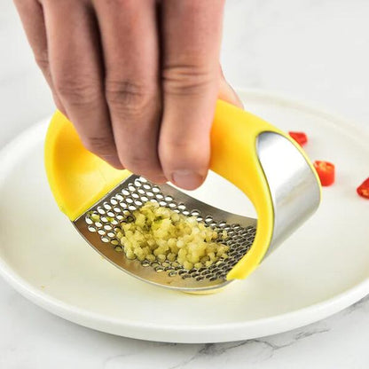 🔥Last Day Buy 1 Get 1 Free AUD$13.99 Each🔥430 Stainless Steel Ring Garlic Press