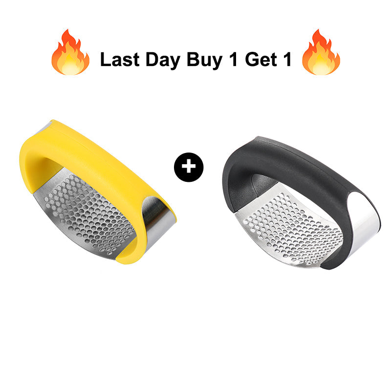 🔥Last Day Buy 1 Get 1 Free AUD$13.99 Each🔥430 Stainless Steel Ring Garlic Press