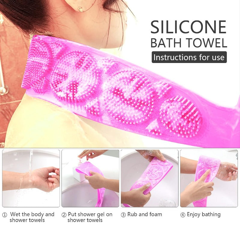 🔥Last Day Buy 1 Get 1 🔥Antibacterial Silicone Back Scrubber🫧