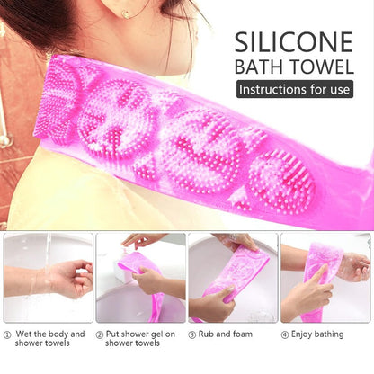 🔥Last Day Buy 1 Get 1 🔥Antibacterial Silicone Back Scrubber🫧