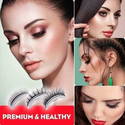 🔥LAST DAY - BUY 1 GET 1 FREE JUST AUD$12.49 EACH🔥🎉Reusable Adhesive Eyelashes