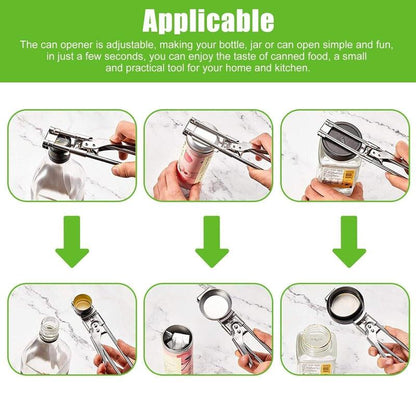 🔥Last Day Buy 2 Get 1 Free🔥Adjustable Stainless Steel Jar Opener