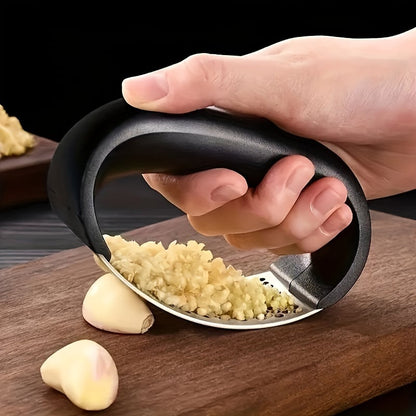 🔥Last Day Buy 1 Get 1 Free AUD$13.99 Each🔥430 Stainless Steel Ring Garlic Press