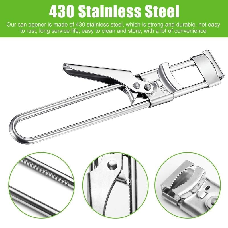 🔥Last Day Buy 2 Get 1 Free🔥Adjustable Stainless Steel Jar Opener