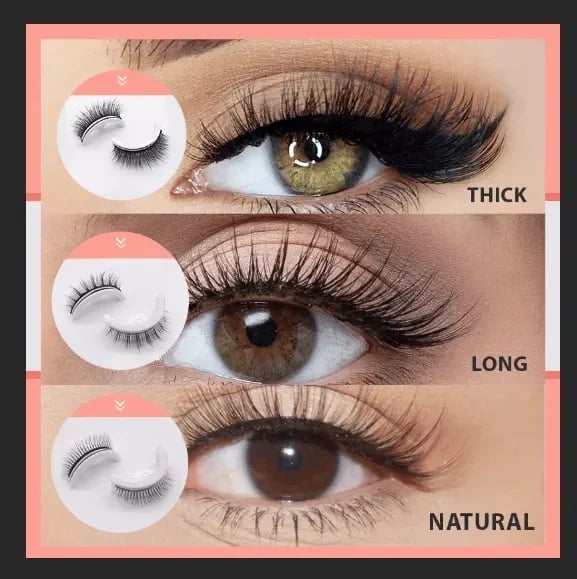 🔥LAST DAY - BUY 1 GET 1 FREE JUST AUD$12.49 EACH🔥🎉Reusable Adhesive Eyelashes