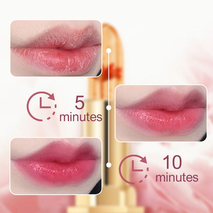 🔥LAST DAY - BUY 1 GET 1 FREE JUST AUD$13.99 EACH👄Crystal Flower Temperature Color Change Jelly Lipstick