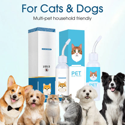 🔥Last Day Buy 2 Get 1🔥Pet Ear Cleanser—Relieves Itchy Ears in Cats and Dogs🐶🐱
