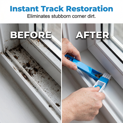 🔥Last Day Buy 1 Get 2 🔥2-in-1 Window Frame Groove Cleaning Brush